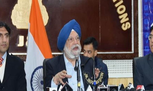 ஜம்மு காஷ்மீர் வளர்ச்சி குறித்த பிரதமர் மோடியின் கனவு நனவாகிறது- மத்திய மந்திரி ஹர்தீப்சிங் புரி