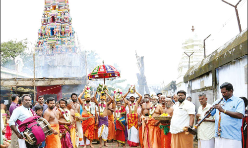 குலசேகரன் கோட்டை மீனாட்சி அம்மன் கோவிலில் சிறப்பு பூஜை