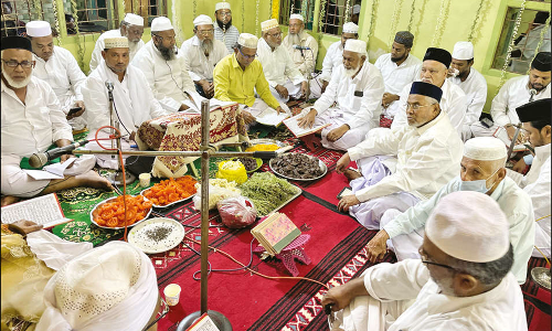 ராமநாதபுரத்தில் முகைதீன் அப்துல்காதர் ஜெய்லானி கந்தூரி விழா