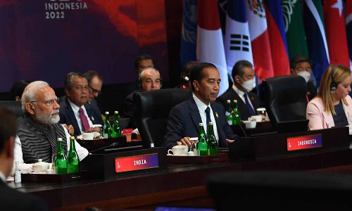 உக்ரைனில் போரை நிறுத்துவதற்கான வழியை கண்டுபிடிக்க வேண்டும்: ஜி20 மாநாட்டில் இந்திய பிரதமர் மோடி வலியுறுத்தல்