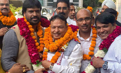 இந்திய டேக்வாண்டோ கூட்டமைப்பு தேர்தலில் தலைவர் பதவிக்கு போட்டியிட்ட ஐசரி கணேஷ் வெற்றி