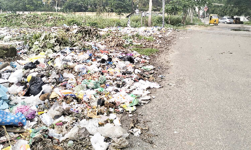 திண்டுக்கல்லில் அதிகாரிகளின் அலட்சியத்தால் பிளாஸ்டிக் பயன்பாடு அதிகரிப்பு