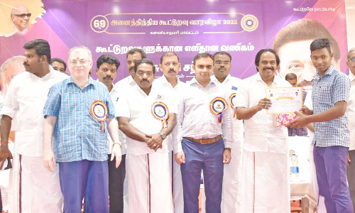 குமரியில் கூட்டுறவு சங்கங்கள் மூலம் ரூ.105 கோடி மதிப்பில் நகைக்கடன் தள்ளுபடி