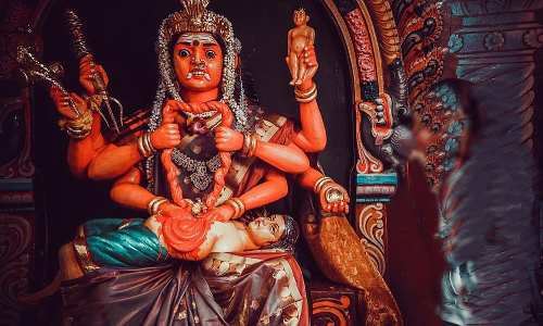 கோப்பணம்பாளையம் பரமேஸ்வரர் கோவிலில் பேச்சியம்மன் கண் திறப்பு நிகழ்ச்சி