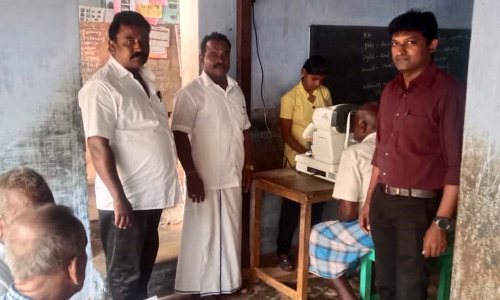 சில்லரைபுரவு ஊராட்சியில் இலவச கண் சிகிச்சை முகாம்