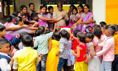 ஸ்ரீ வெங்கடேஸ்வரா மெட்ரிக் பள்ளியில்  குழந்தைகள் தின விழா