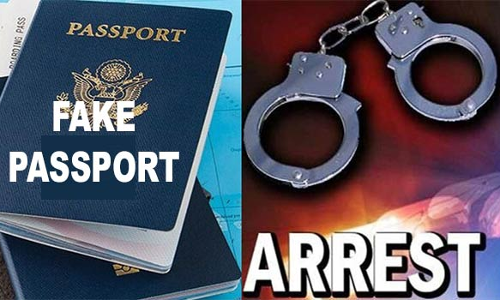 போலி பாஸ்போர்ட் எடுத்து சிங்கப்பூரில் வேலை பார்த்த வாலிபர் கைது