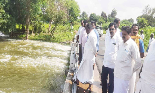 கலசப்பாக்கம் தொகுதியில் மழை வெள்ளத்தால் பாதிக்கப்படும் தரைப்பாலங்களை மேம்பாலமாக மாற்ற நடவடிக்கை