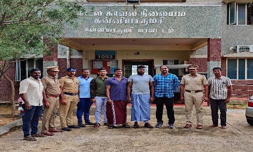 கன்னியாகுமரி கடல் பகுதியில் 2-வது நாளாக இன்று அதிநவீன ரோந்து