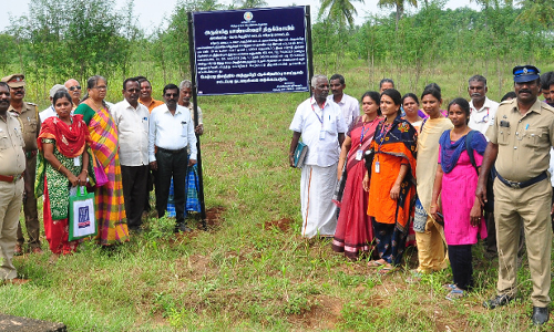 பாண்டீஸ்வரர் கோவிலுக்கு சொந்தமான 25.30 ஏக்கர் நிலம் மீட்பு