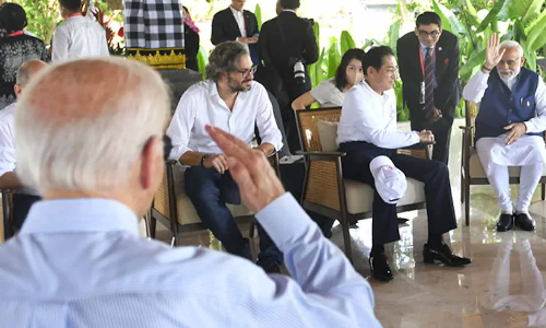 ஜி20 மாநாடு: பிரதமர் மோடிக்கு சல்யூட் அடித்த ஜோ பைடன்