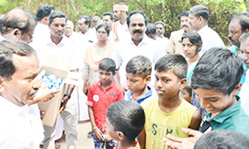 கனமழையால் 33,340 ஹெக்டேர் நெற்பயிர்கள் சேதம்- அமைச்சர் பேட்டி