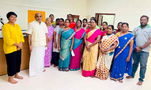 சுய தொழில் குழுவினருடன் கலந்துரையாடல்