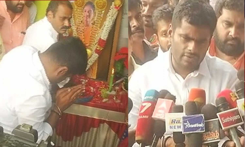 மாணவி பிரியா பெயரில் கால்பந்தாட்ட போட்டி- அண்ணாமலை அறிவிப்பு