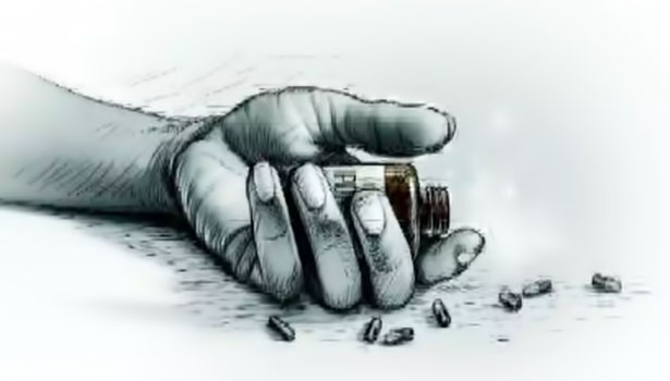 விவசாயி விஷம் குடித்து தற்கொலை