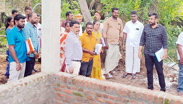 வளர்ச்சி திட்ட பணிகள்- கலெக்டர் ஆய்வு