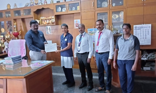 ஜூடோ விளையாட்டு போட்டி:  கிருஷ்ணகிரி அறிஞர் அண்ணா கல்லூரி மாணவி சாதனை