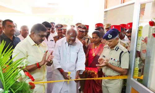சைபர் குற்றங்களுக்கு தனி போலீஸ் நிலையம்-  முதல்-அமைச்சர் ரங்கசாமி திறந்து வைத்தார்