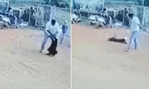 சமய வகுப்புக்கு சென்ற 8 வயது சிறுமியை சாலையில் தூக்கி வீசிய வாலிபர் கைது