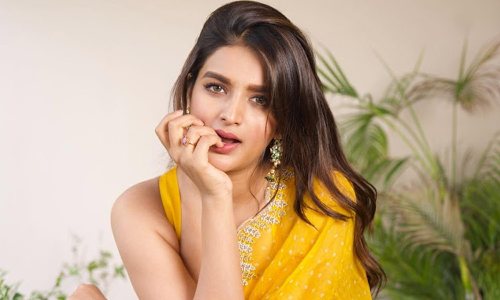 அவர் நல்ல டேக்கிற்கு ஓகே சொல்ல மாட்டார் - நடிகை நிதி அகர்வால்