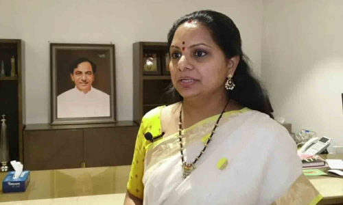 பா.ஜனதாவில் இணையுமாறு என்னை அணுகினார்கள்: சந்திரசேகர் ராவின் மகள் குற்றச்சாட்டு