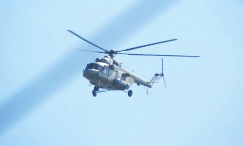 கொடைக்கானல் மலைப்பகுதியில் வட்டமடித்த ஹெலிகாப்டரால் பரபரப்பு