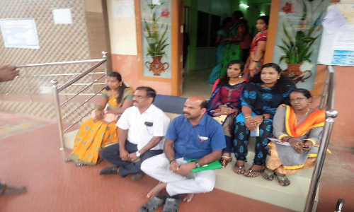 திங்கள் நகர்  பேரூராட்சி கூட்டத்தில் வாக்குவாதம்