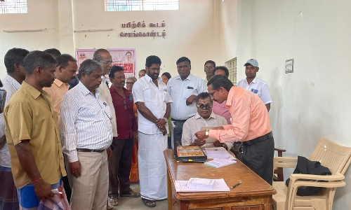 ஊராட்சி பணியாளர்களுக்கு  சிறப்பு மருத்துவ முகாம்