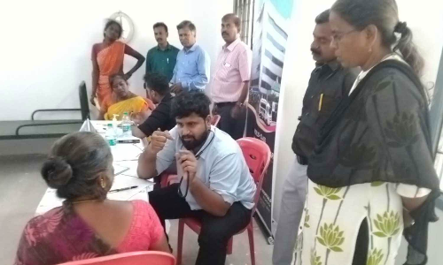 மாமல்லபுரத்தில் கிராமப்புற பெண்களுக்கு இலவச புற்றுநோய் பரிசோதனை