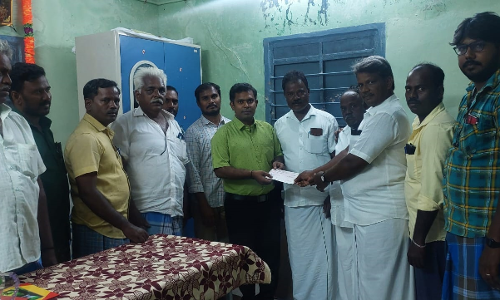 இறந்த பெண்ணின் குடும்பத்திற்கு ரூ.2 லட்சம் நிதி