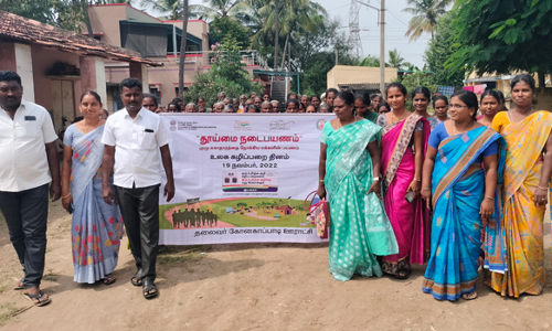 உலக கழிப்பறை தின விழிப்புணர்வு பேரணி