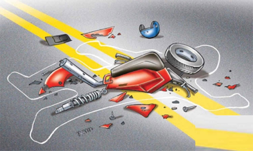 வாகனம் மோதி வாலிபர் சாவு