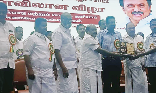 மதுக்கூர் வேளாண் கூட்டுறவு சங்கம் மாவட்ட அளவில் சிறந்த சங்கமாக தேர்வு