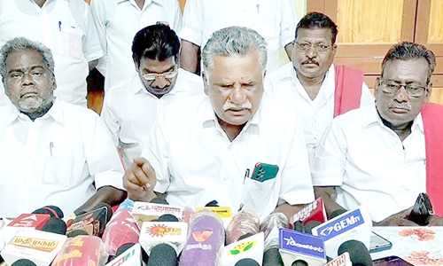 மயிலாடுதுறை மாவட்டத்தை பேரிடரால் பாதிக்கப்பட்ட மாவட்டமாக அறிவிக்க வேண்டும்-முத்தரசன் வலியுறுத்தல்