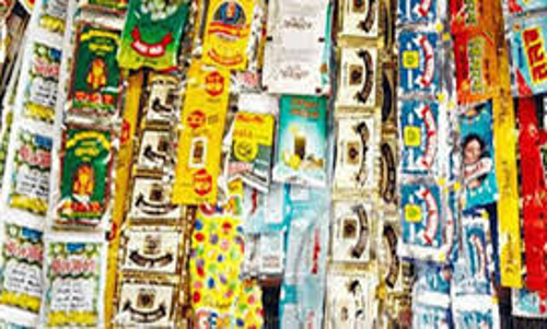 தடை செய்யப்பட்ட குட்கா விற்றவர் கைது