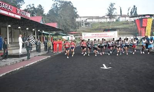 குன்னூரில் முப்படை அணிகளுக்கான ஓட்டப்பந்தய போட்டிகள்