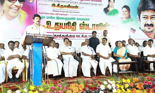 பாராளுமன்ற தேர்தலில் தி.மு.க. மிகப்பெரிய வெற்றியை பெறவேண்டும்- உதயநிதி ஸ்டாலின் பேச்சு