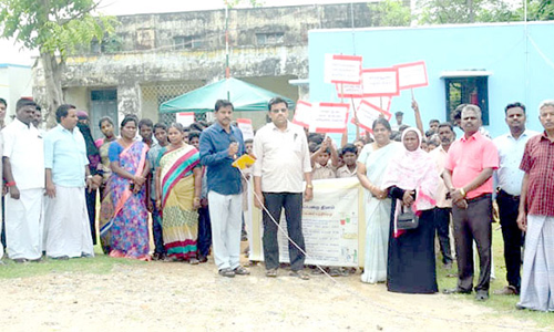 தூய்மை நடைபயண சுகாதார விழிப்புணர்வு பேரணி