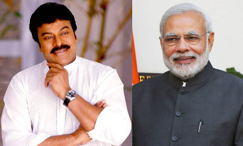 நடிப்புத் திறனால் பாராட்டை பெற்றவர் சிரஞ்சீவி.. பிரதமர் மோடி வாழ்த்து..