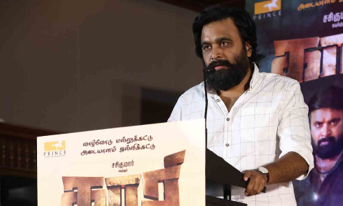 விஜயகாந்த் சாரை போன்று நானும் பின்பற்றினேன் - சசிகுமார் நெகிழ்ச்சி