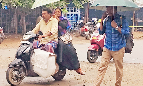 குறைந்த காற்றழுத்த தாழ்வுநிலை வலுவிழந்தது: கடலூர் மாவட்டத்தில் பரவலாக மழை