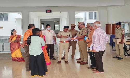 வருகிற 27-ந் தேதி காவலர் தேர்வு