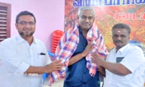 கடையம் வியாபாரிகள் சங்க தலைவராக தொழிலதிபர் முருகேசன் தேர்வு