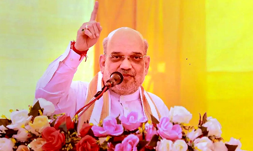 வாக்கு வங்கி அரசியலுக்காக ராமர் கோயில் கட்டுவதை எதிர்க்கிறது காங்கிரஸ்- உள்துறை மந்திரி அமித் ஷா பேச்சு