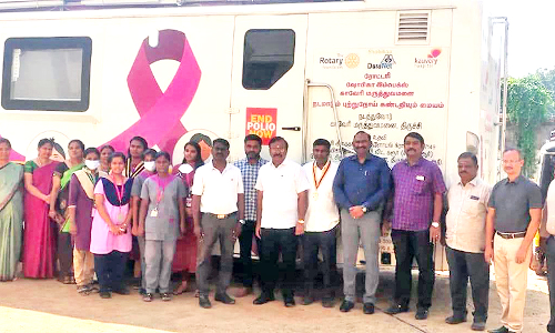 மார்பக புற்றுநோய் கண்டறியும் இலவச சிறப்பு முகாம்