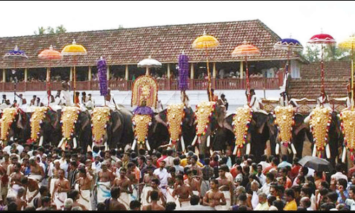 திருப்பணித்துராவில் பூரணத்திரேசியன் கோவிலில் உற்சவ விழா கொடியேற்றத்துடன் தொடங்கியது