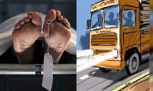 லாரி மோதி வெல்டிங் தொழிலாளி பலி