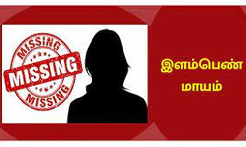 மோகனூர் அருகே வீட்டில் இருந்த இளம்பெண் மாயம்