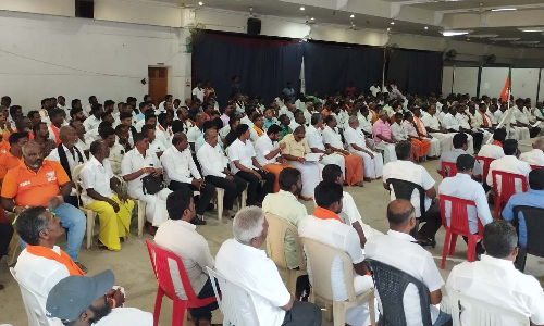 தென்காசியில் பா.ஜ.க. சார்பில் ஆலோசனை கூட்டம்