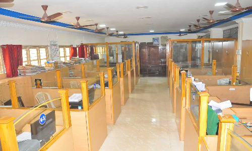 குமரி மாவட்டத்தில் அரசு ஊரக வளர்ச்சித்துறை அலுவலர்கள் போராட்டம்